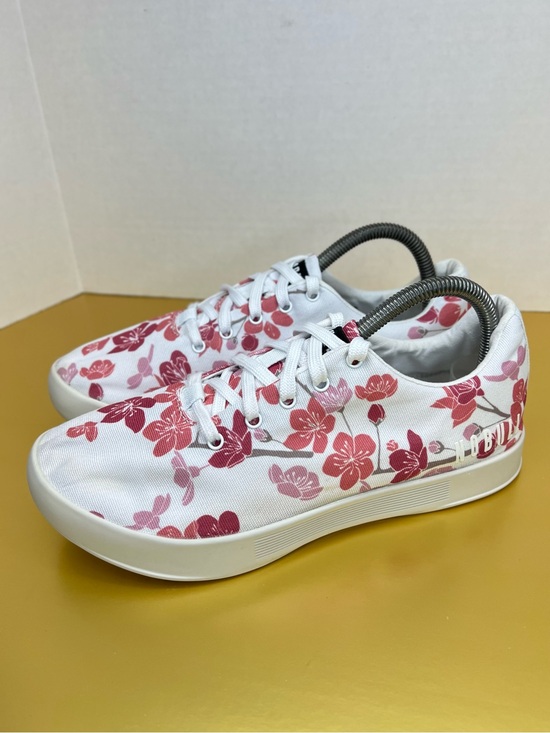 NOBULL Shoes - Nobull Canvas Trainer Low Cherry Blossom Sneakers WMNS 8.5 Very Clean NO INSOLES